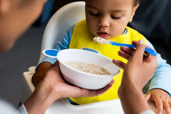 Introducing baby to solids