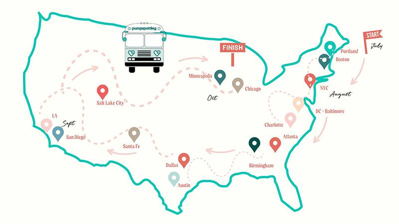 Pumpspotting map