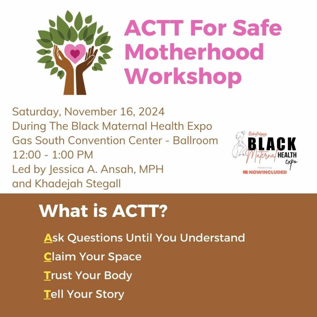 ACTT Workshop for Safe Motherhood - November